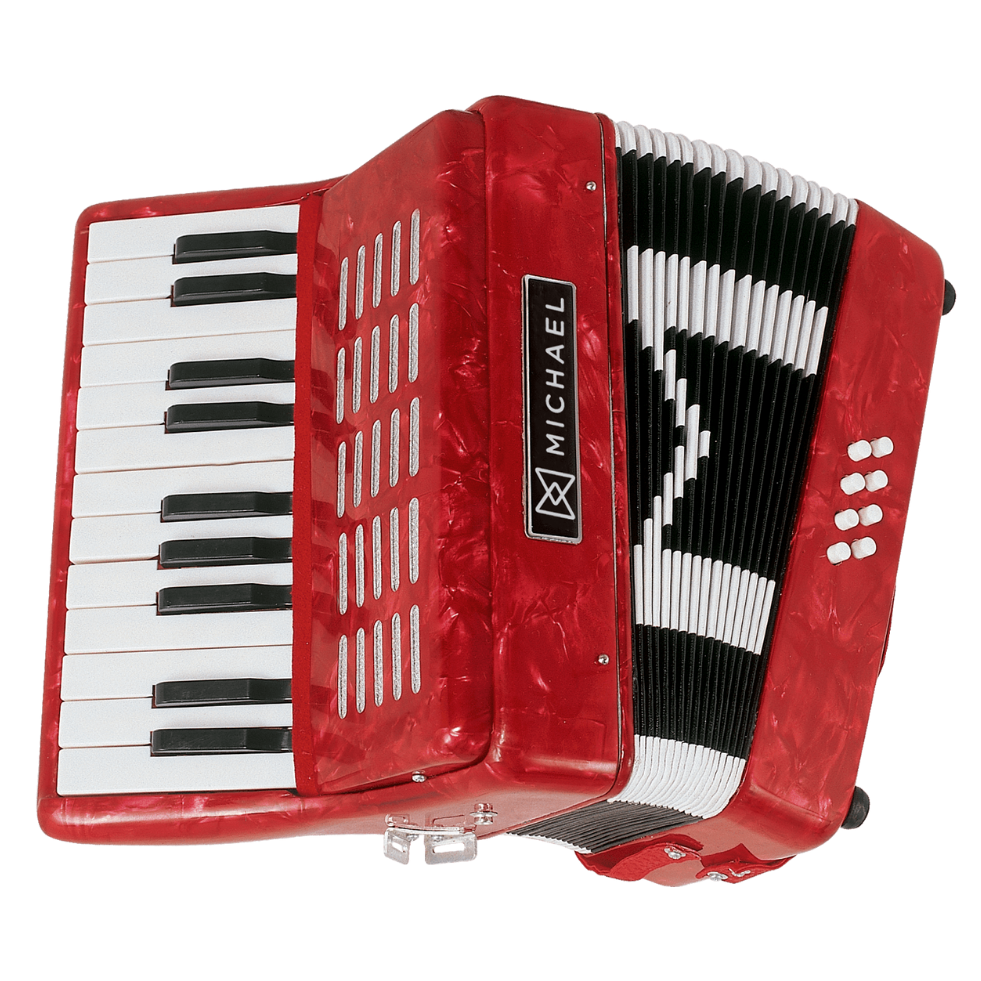 Acordeon Michael ACM0822 8 Baixos Infantil