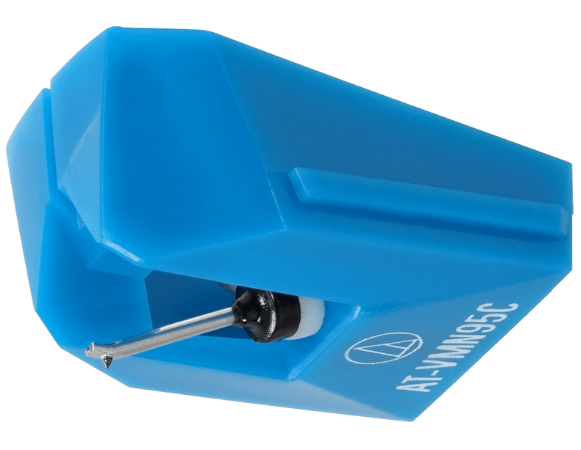 Agulha Audio-Technica AT-VMN95C Cônica Azul 0.6 mil para Cápsula AT-VM95C