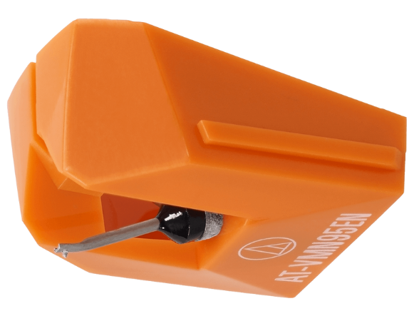 Agulha Audio-Technica AT-VMN95EN Elíptica Nua Laranja 0.3 x 0.7 mil para Cápsula AT-VM95EN