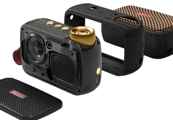 Visão Traseira com Radiador Passivo e Alça