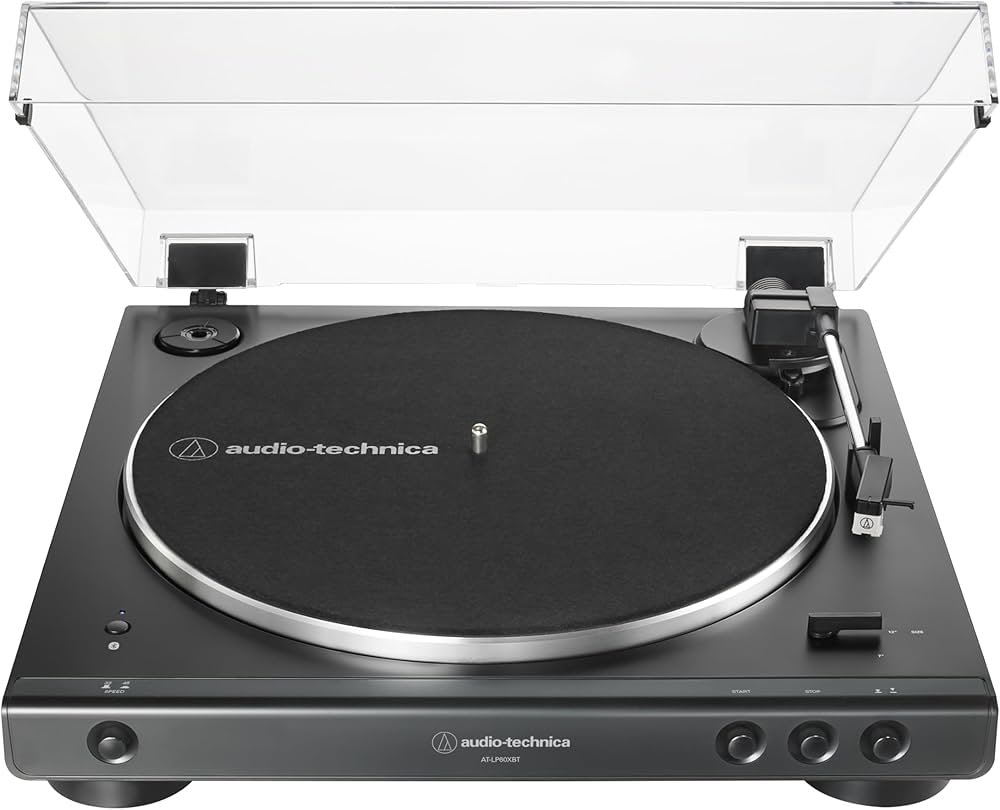 Toca-Discos Audio-Technica AT-LP60XBT-BK-C