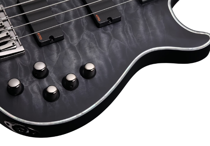 Ponte Schecter Custom Bass String Thru