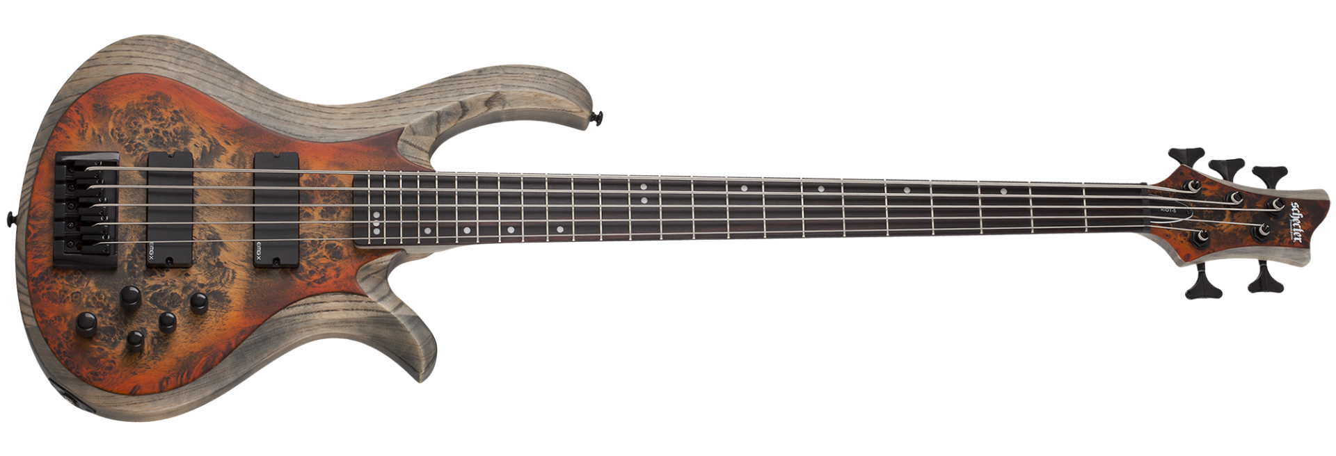 Contrabaixo Schecter Riot-5 Inferno Burst