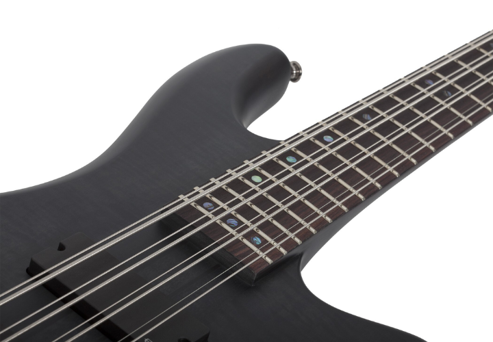 Ponte Schecter Custom Bass String Thru