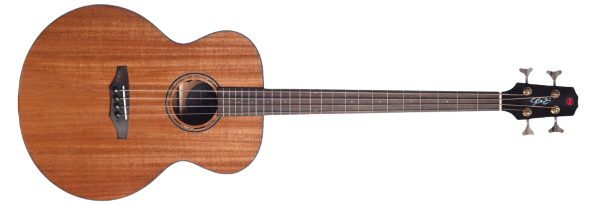 Baixolão Seizi Supreme Godzilla Bass Gold Mahogany Gloss