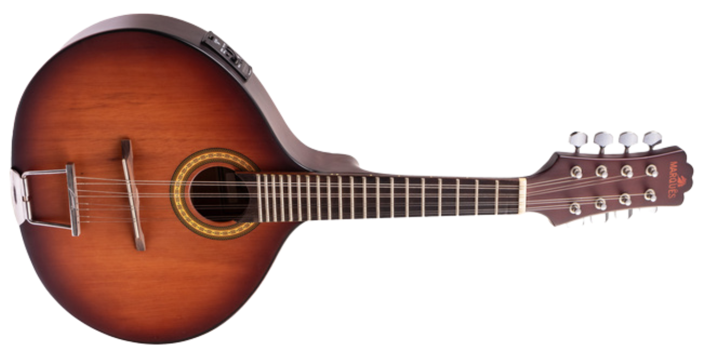 Bandolim Eletroacústico Marquês BND-146NBEQ Natural Sombra