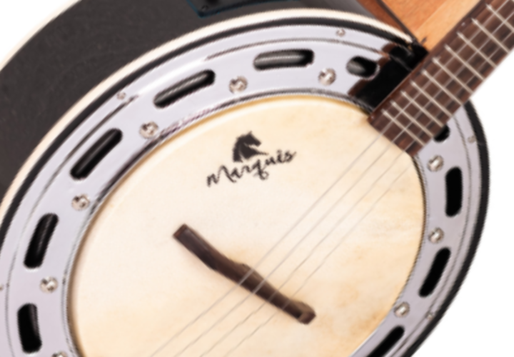 Aro Cromado e Pele Caprina 8 polegadas