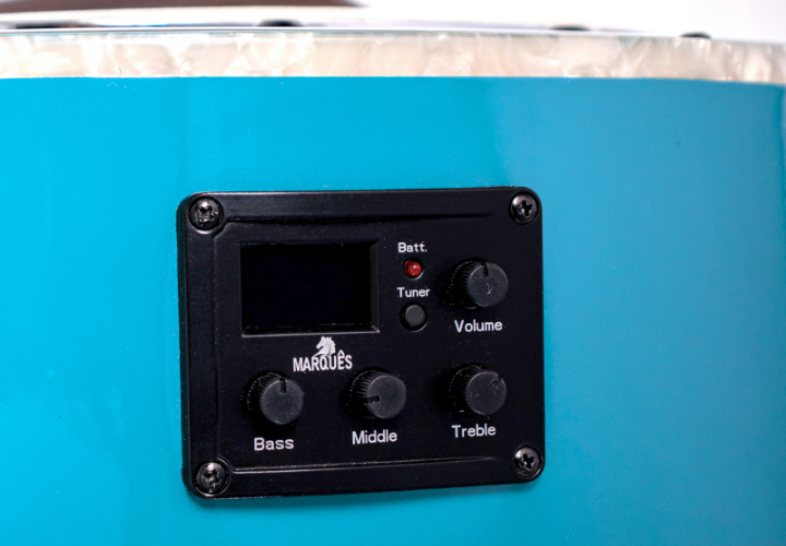 Corpo Laminado Azul Brilho