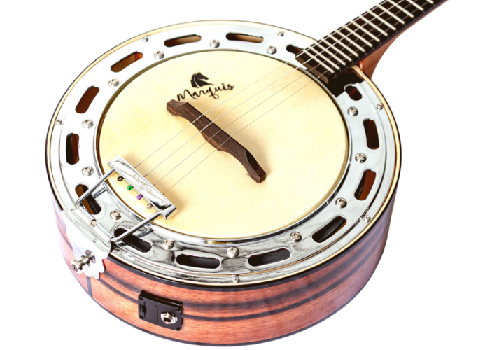 Aro Cromado e Pele Caprina 8 polegadas