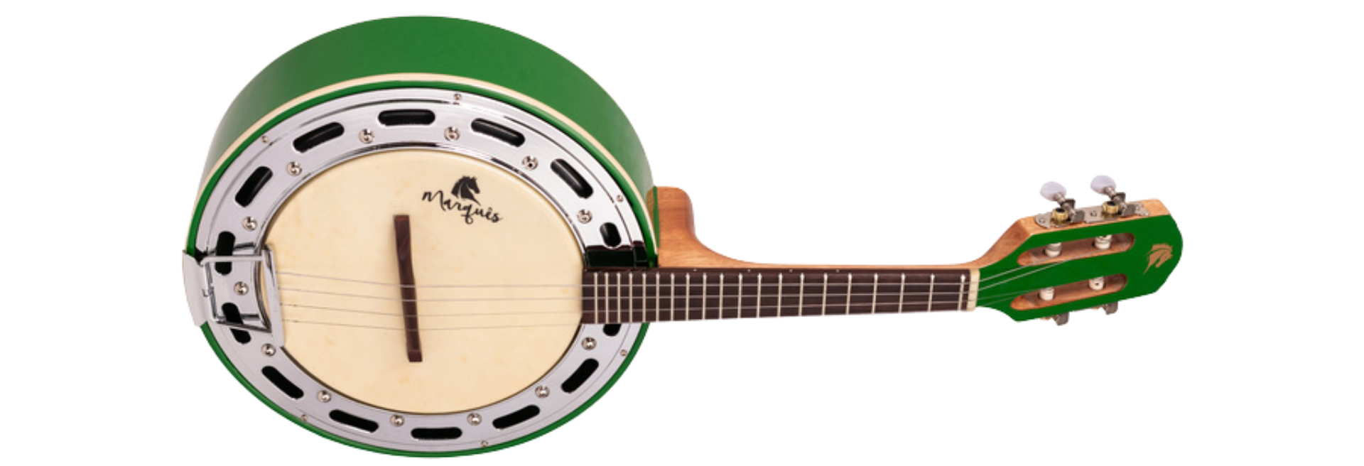 Banjo Eletroacústico Marquês Musical BAJ-88GREL Verde Gloss