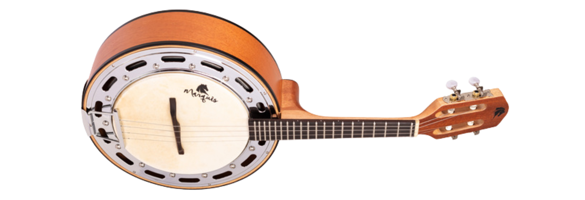 Banjo Eletroacústico Marquês Musical BAJ-90CTSEL Castanho Fosco