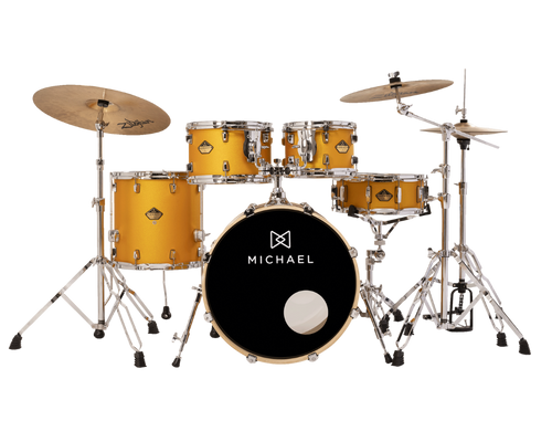 Bateria Acústica Michael Legacy Birch DMB522 Shining Gold SHG