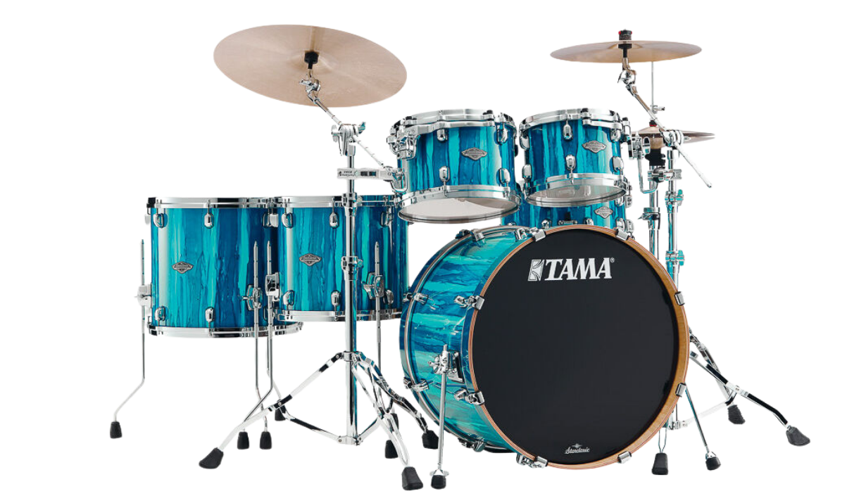 Bateria Tama Starclassic Performer Sky Blue Aurora 22/10/12/14/16 Shell Pack