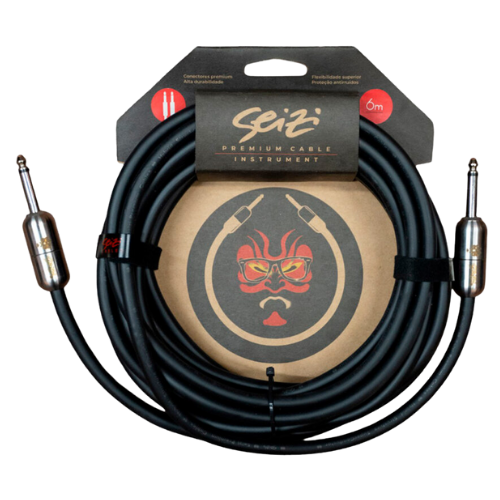 Cabo para Instrumentos Seizi Elite Cable Elite 5 Cromo 6m
