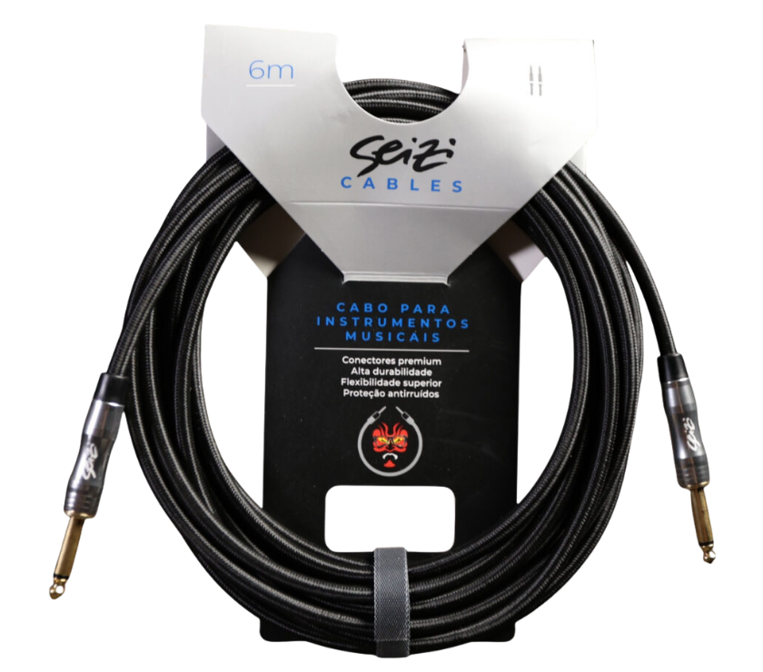 Cabo Seizi Cable Energy P10 x P10 Black 6m 10361020