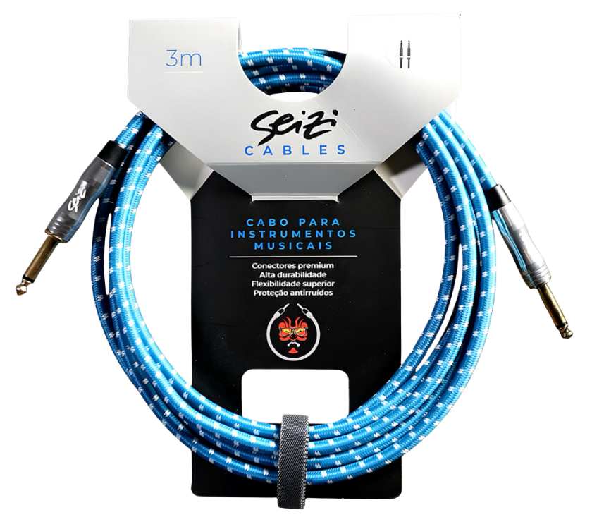 Cabo Seizi Cable Energy P10 x P10 Blue White 3m 10361002