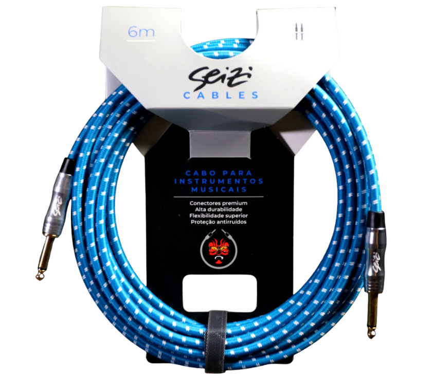 Cabo Seizi Cable Energy P10 x P10 Blue White 6m 10361004