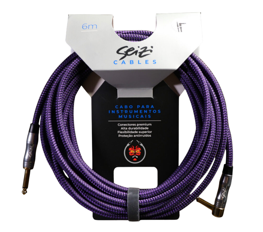 Cabo Seizi Cable Energy P10 x P10L Black Purple 6m 10361001