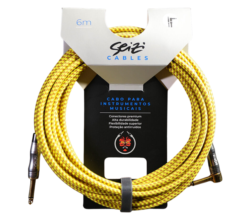 Cabo Seizi Cable Energy P10 x P10L Yellow Brown 6m 10361009