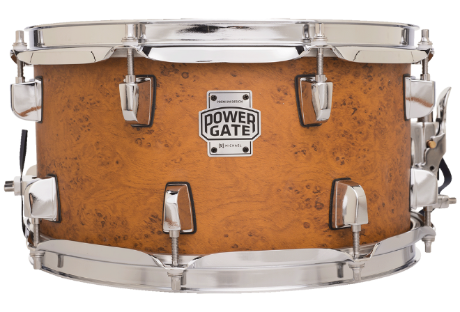 Caixa de Bateria Michael Powergate Birch PGB1265 FRD 12x6.5 Flame Red