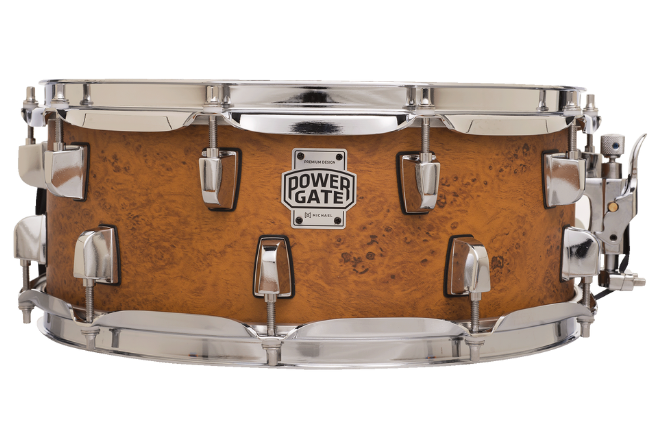 Caixa de Bateria Michael Powergate Birch PGB1455 FRD 14x5.5 Flame Birdseye