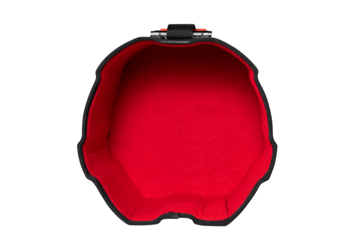 Interior em Microveludo Vermelho com Espuma Acolchoada