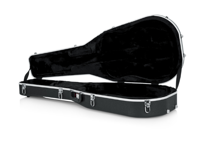 Interior em Microveludo Vermelho com Ajuste Perfeito para 12 Cordas