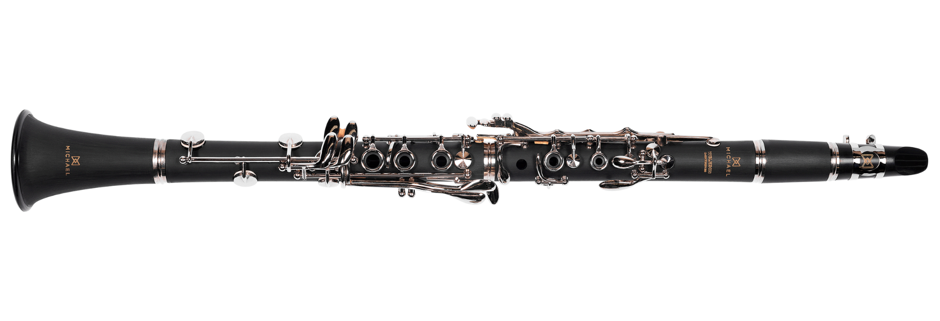 Clarinete Michael WCLM30N Série Essence Bakelite Chaves Niqueladas
