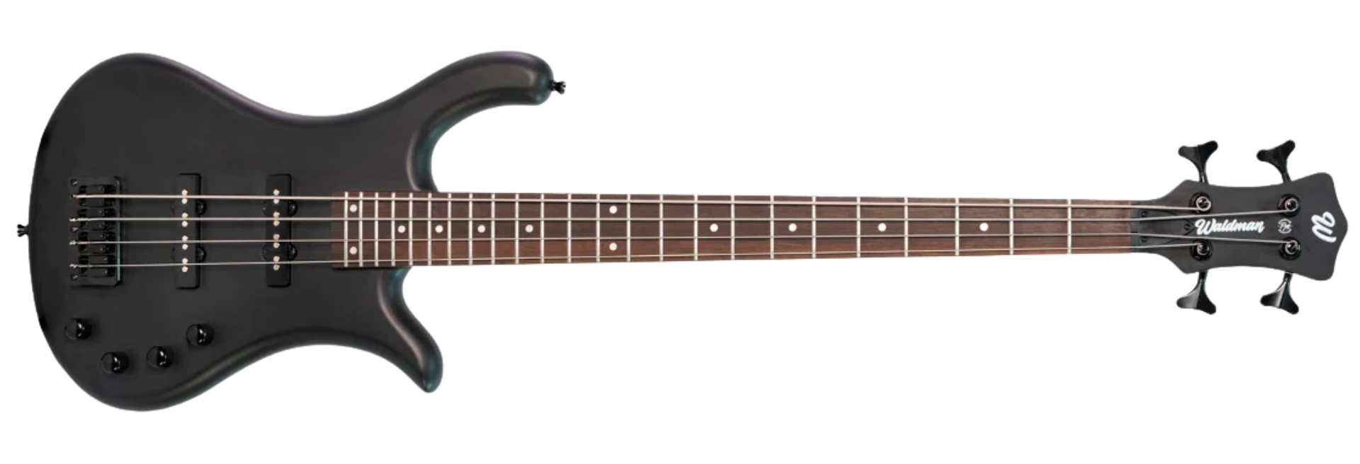 Contrabaixo 4 Cordas Ativo Waldman WB300A Black Satin