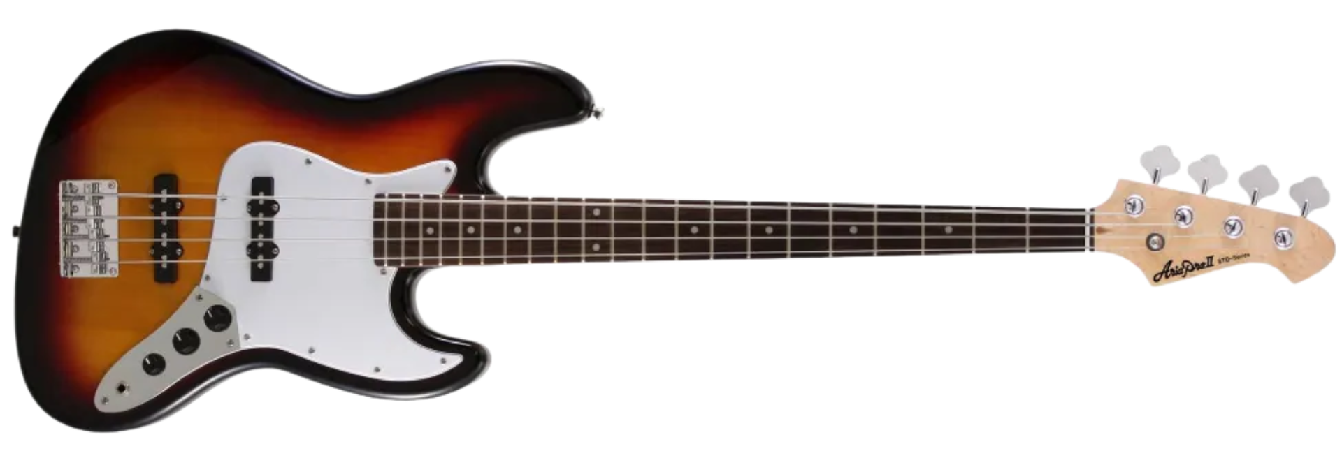 Contrabaixo Aria Pro II STB-JB 4 Cordas 3 Tone Sunburst