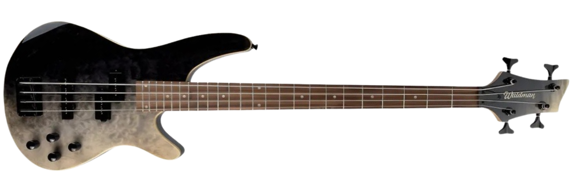 Contrabaixo Ativo Waldman WIB300 BKSH Black Shadow 4 Cordas