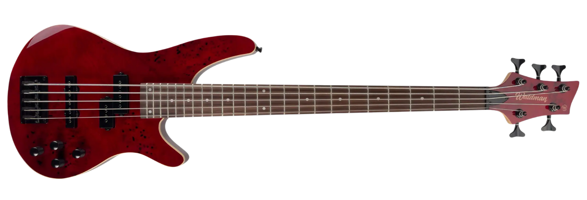 Contrabaixo Ativo Waldman WIB305 SPRD Spalted Red 5 Cordas
