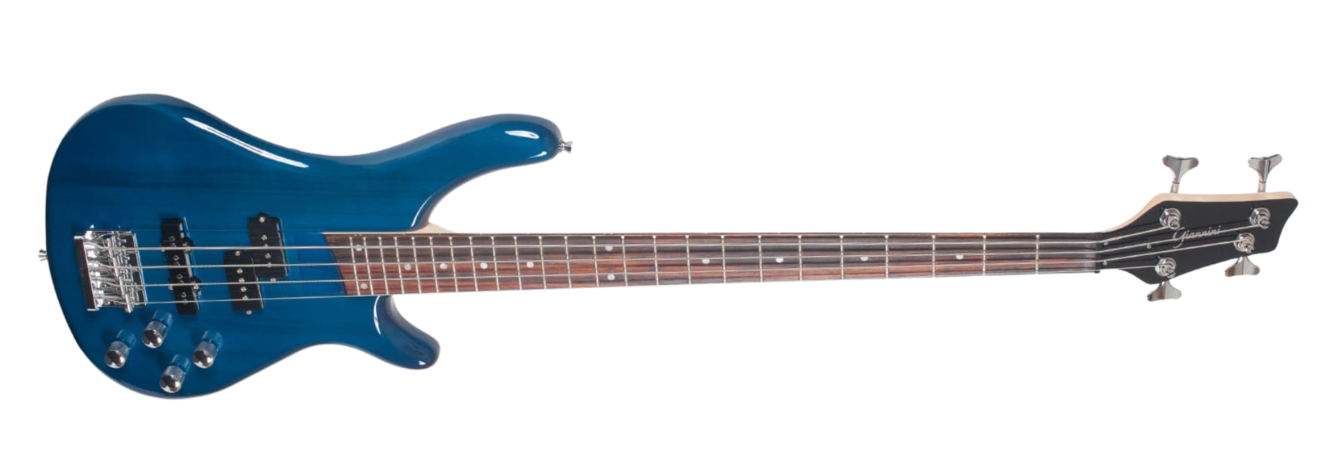 Contrabaixo Giannini GB-200A Translucent Blue TBL