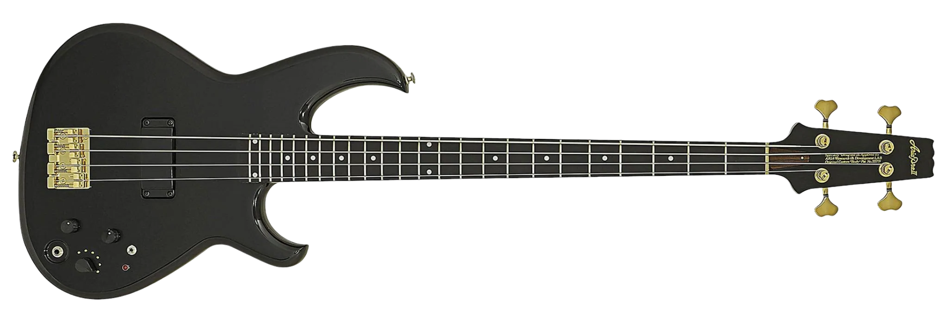 Contrabaixo Japonês Aria Pro II SB-1000 4 Cordas Black