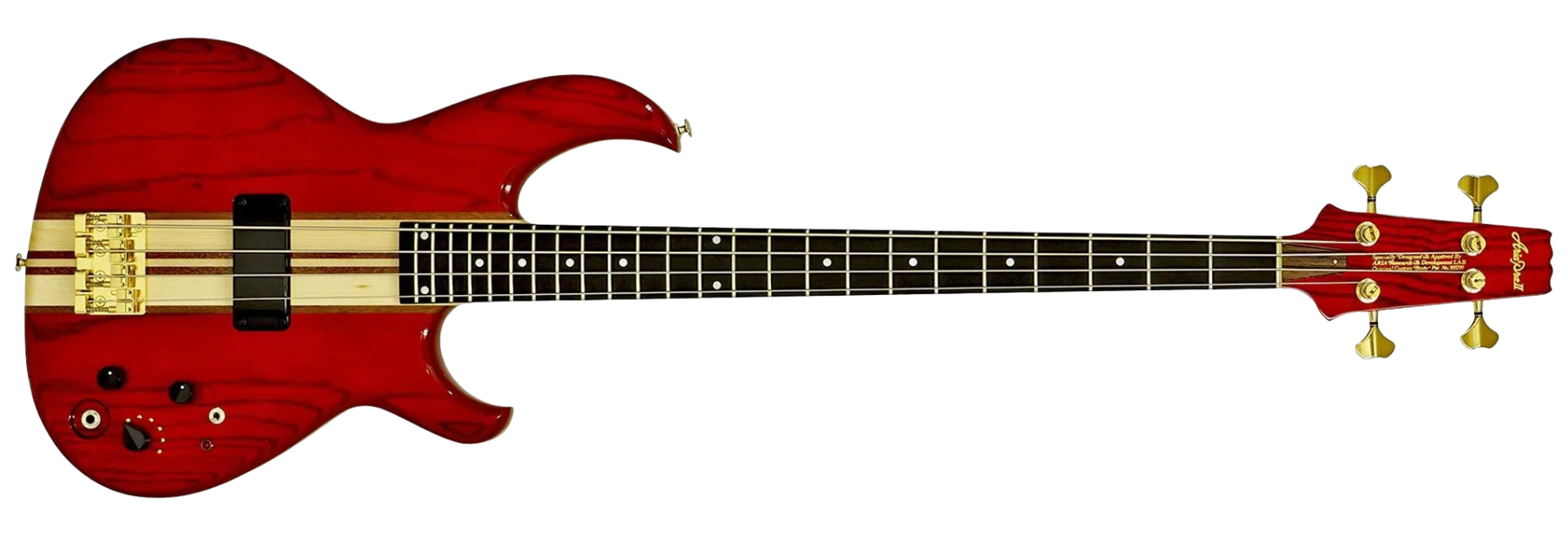 Contrabaixo Japonês Aria Pro II SB-1000 4 Cordas Paduak Red