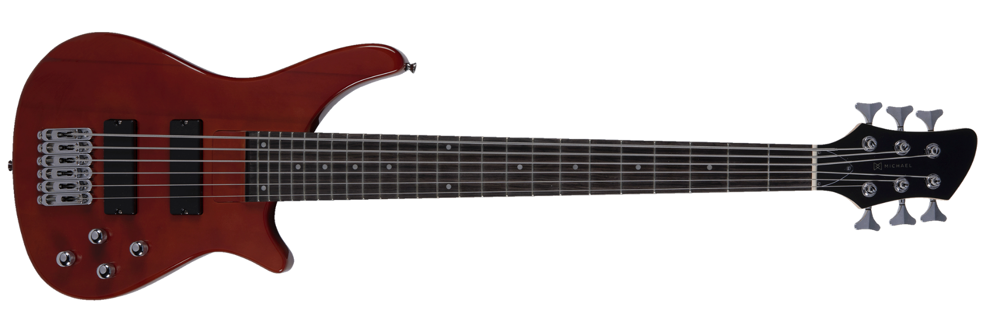 Contrabaixo Michael BM516N 6 Cordas TB Tobacco