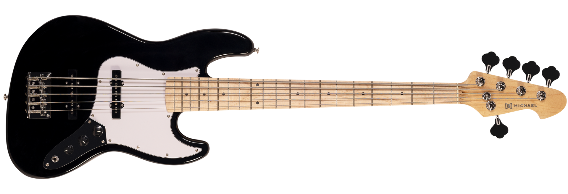 Contrabaixo Michael JB BMJ500 5 Cordas BK Black