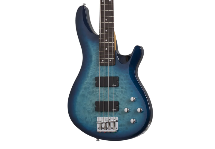 Tampo Quilted Maple Ocean Blue Burst