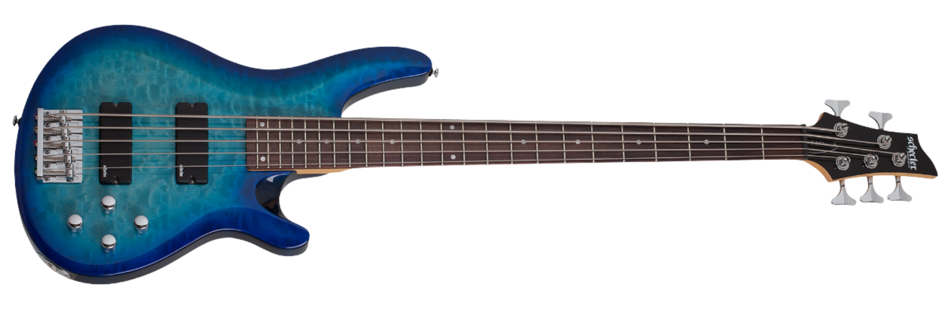 Contrabaixo Schecter C-5 Plus Ocean Blue Burst OBB #592