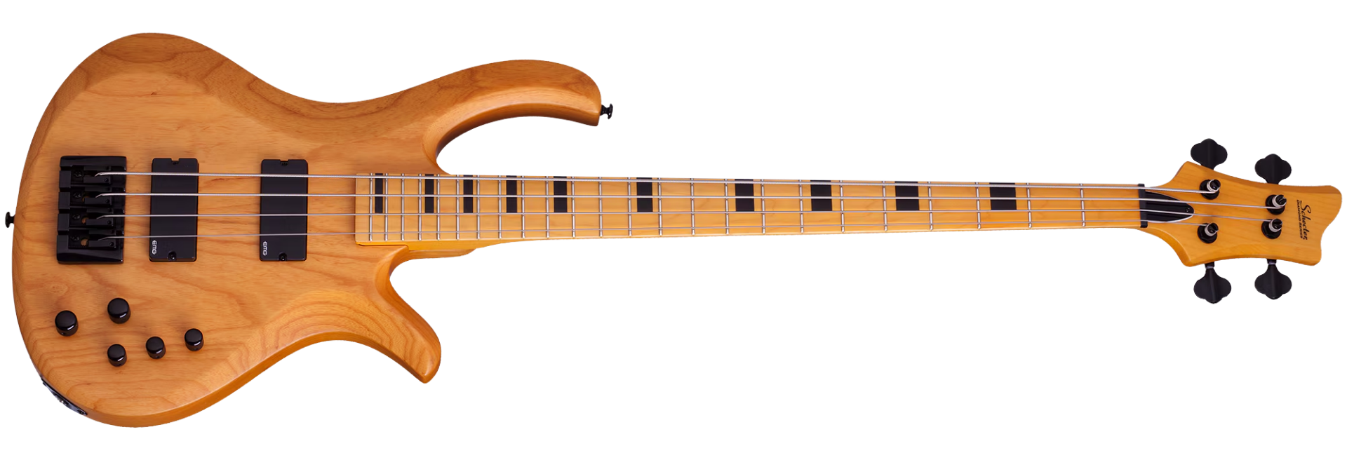 Contrabaixo Schecter Riot-4 Session ANS Aged Natural Satin 4 Cordas