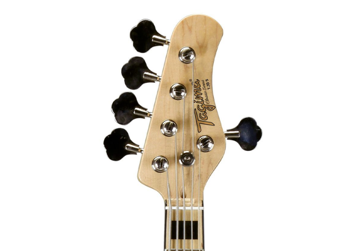 Braço Maple com escala Maple e marcações em bloco preto