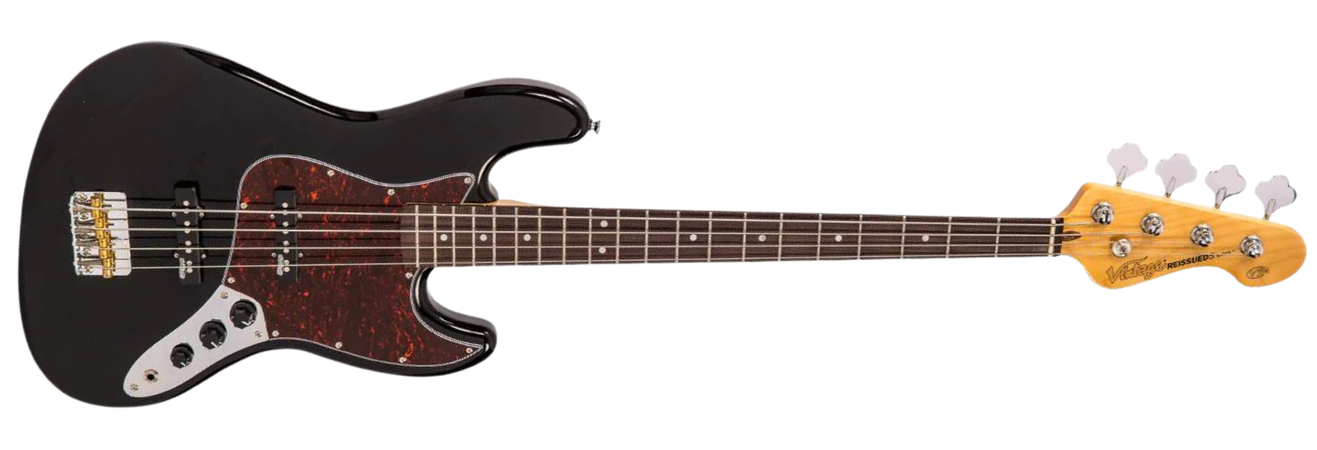 Contrabaixo Vintage VJ74 Reissued Gloss Black