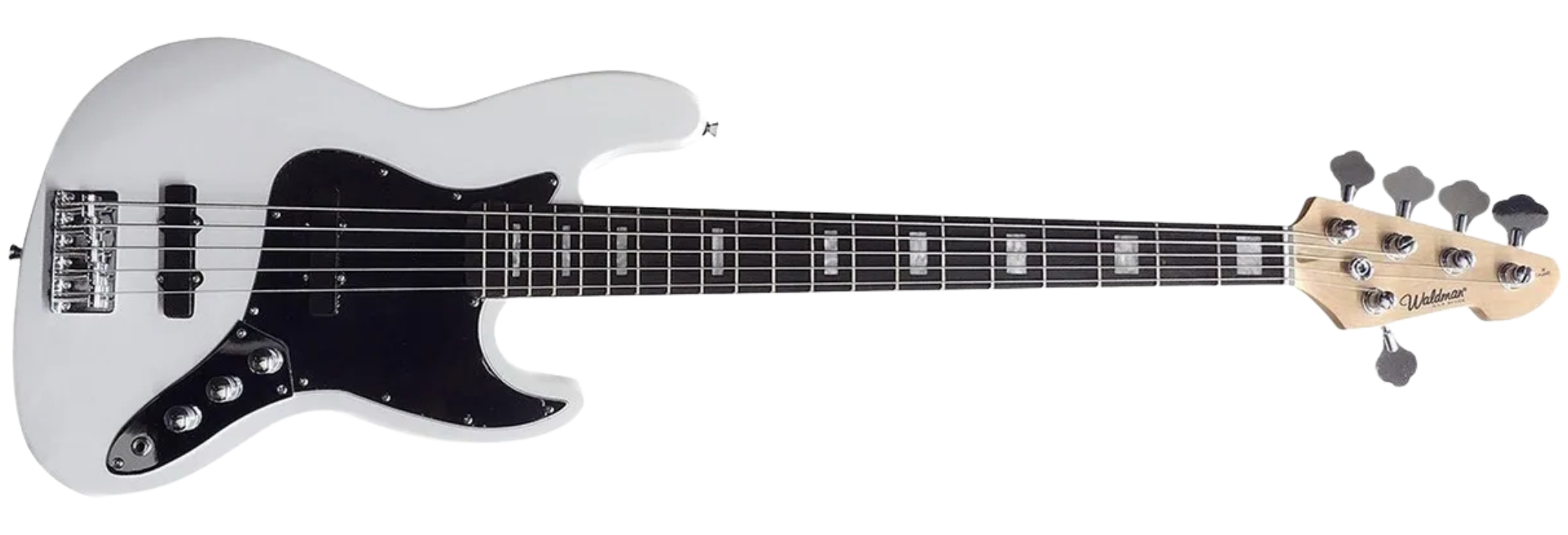 Contrabaixo Waldman GJJ-205X Branco Jazz Bass 5 Cordas