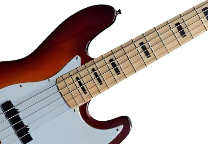 Captadores Humbucker e EQ Ativo 3 Bandas