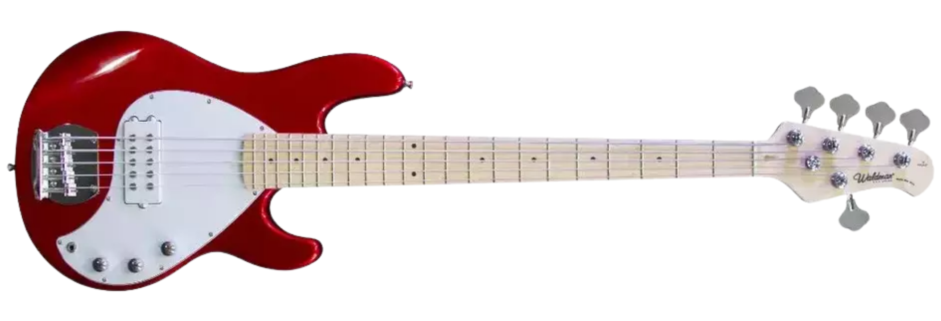 Contrabaixo Waldman MB-105 MR Metallic Red 5 Cordas