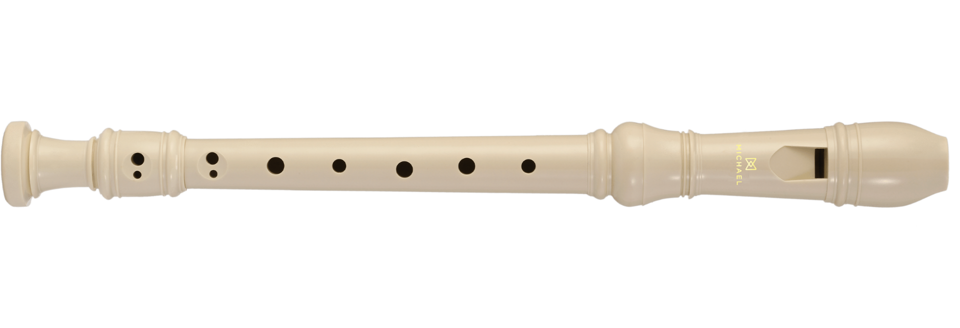 Flauta Doce Soprano Barroca Michael WRSM20 Dó com Capa de Nylon