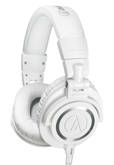 Fone de Ouvido Profissional Audio-Technica ATH-M50x WH White