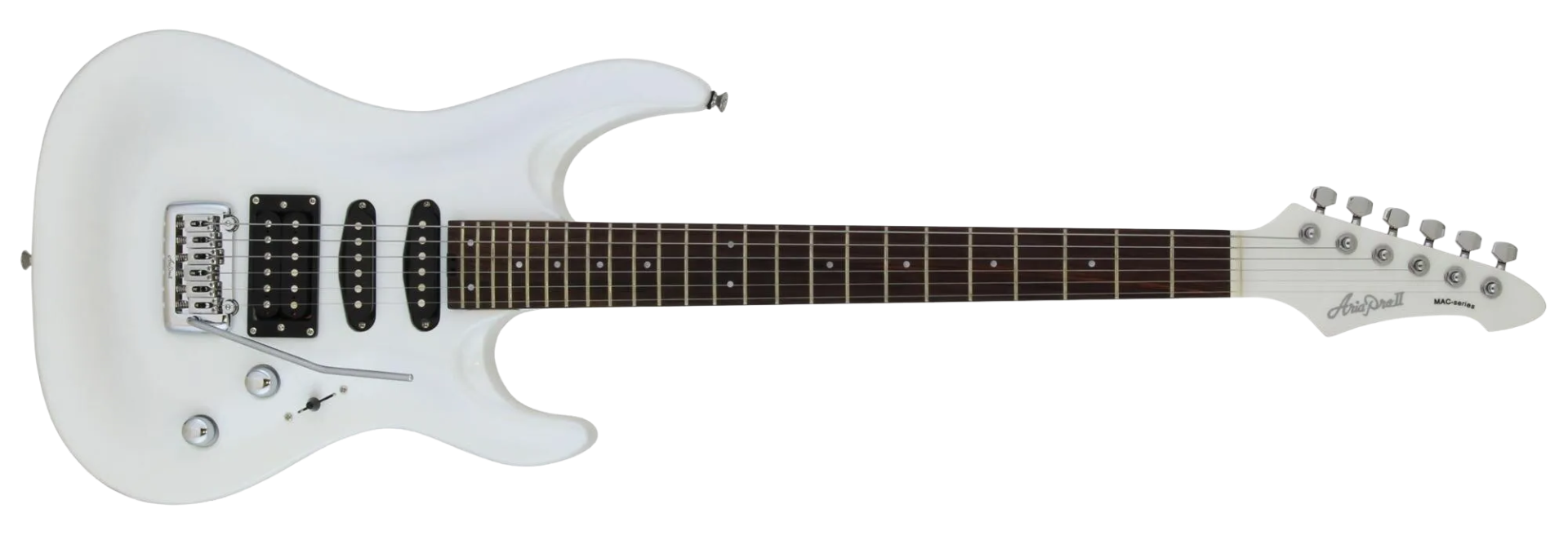 Guitarra Aria MAC-STD Pearl White