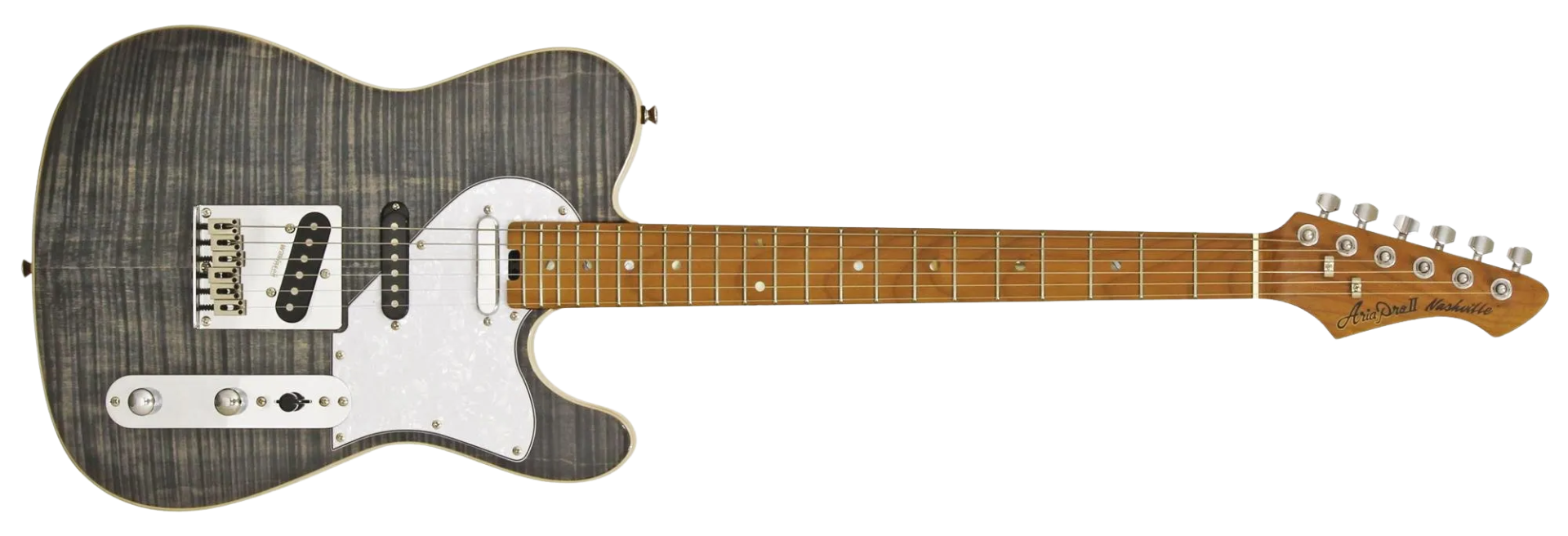 Guitarra Aria Pro II 615-MK2 Nashville Black Diamond