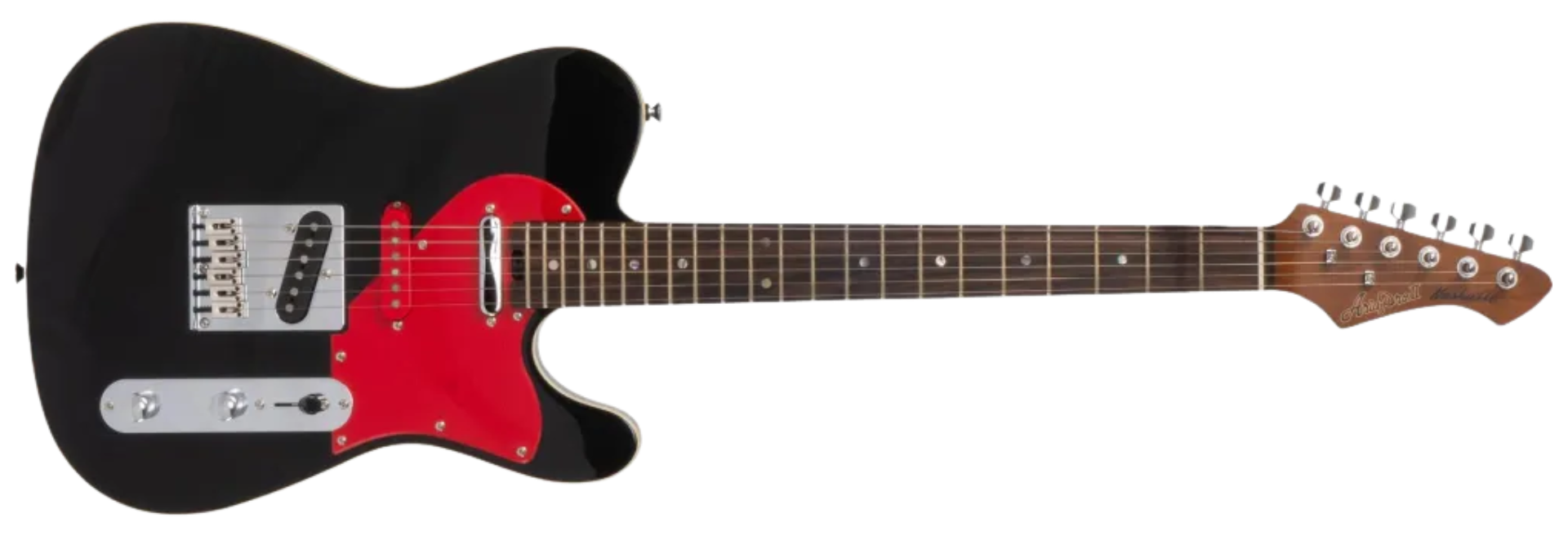 Guitarra Aria Pro II 615-WJ Nashville Black